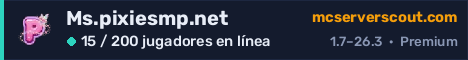 Banner del servidor Ms.pixiesmp.net