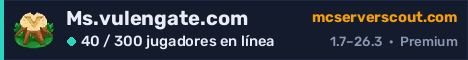 Banner del servidor Ms.vulengate.com