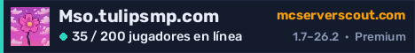Banner del servidor Mso.tulipsmp.com