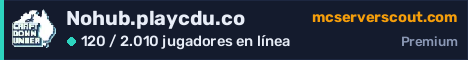 Banner del servidor Nohub.playcdu.co