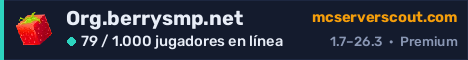 Banner del servidor Org.berrysmp.net