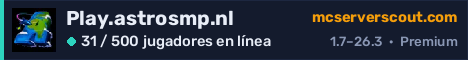 Banner del servidor Play.astrosmp.nl