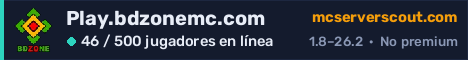 Banner del servidor Play.bdzonemc.com