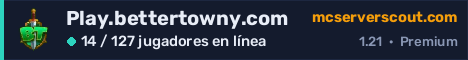 Banner del servidor Play.bettertowny.com