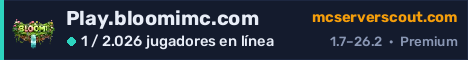 Banner del servidor Play.bloomimc.com
