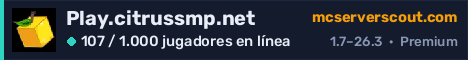 Banner del servidor Play.citrussmp.net