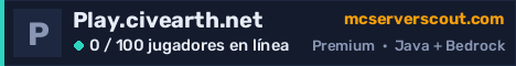 Banner del servidor Play.civearth.net