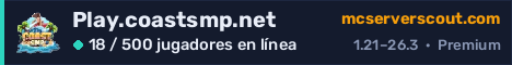 Banner del servidor Play.coastsmp.net