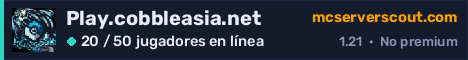 Banner del servidor Play.cobbleasia.net