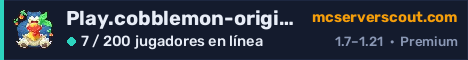 Banner del servidor Play.cobblemon-origins.com