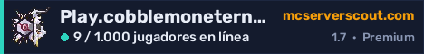 Banner del servidor Play.cobblemoneternals.com