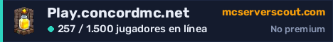 Banner del servidor Play.concordmc.net