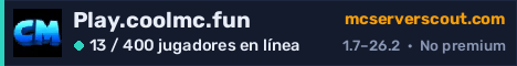 Banner del servidor Play.coolmc.fun