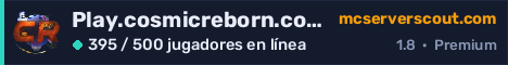 Banner del servidor Play.cosmicreborn.com