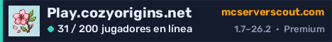 Banner del servidor Play.cozyorigins.net