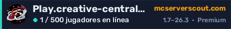 Banner del servidor Play.creative-central.net