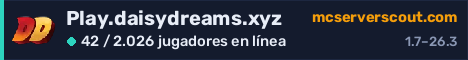 Banner del servidor Play.daisydreams.xyz