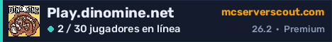 Banner del servidor Play.dinomine.net