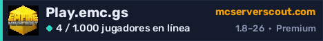 Banner del servidor Play.emc.gs
