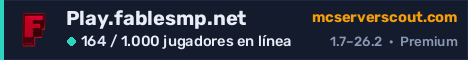 Banner del servidor Play.fablesmp.net