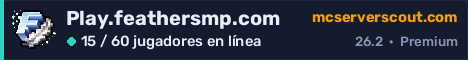 Banner del servidor Play.feathersmp.com