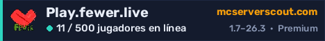 Banner del servidor Play.fewer.live