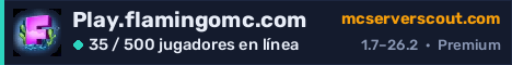Banner del servidor Play.flamingomc.com