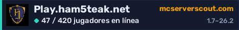 Banner del servidor Play.ham5teak.net