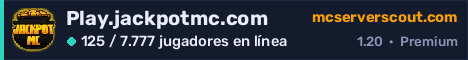 Banner del servidor Play.jackpotmc.com