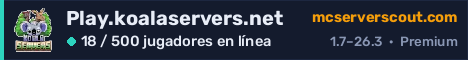 Banner del servidor Play.koalaservers.net