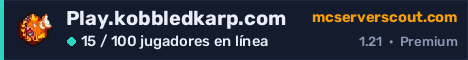Banner del servidor Play.kobbledkarp.com