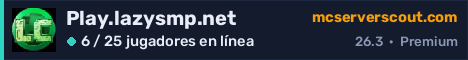 Banner del servidor Play.lazysmp.net