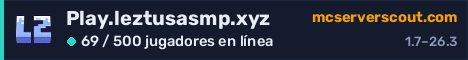 Banner del servidor Play.leztusasmp.xyz