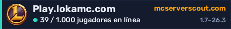 Banner del servidor Play.lokamc.com