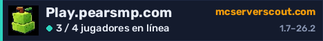 Banner del servidor Play.pearsmp.com