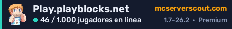 Banner del servidor Play.playblocks.net