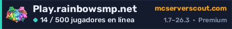 Banner del servidor Play.rainbowsmp.net