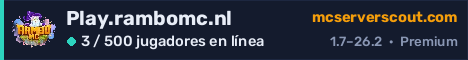 Banner del servidor Play.rambomc.nl