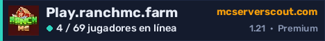 Banner del servidor Play.ranchmc.farm