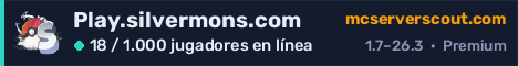 Banner del servidor Play.silvermons.com