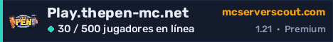 Banner del servidor Play.thepen-mc.net