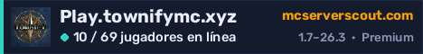 Banner del servidor Play.townifymc.xyz