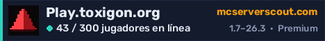 Banner del servidor Play.toxigon.org