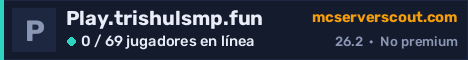 Banner del servidor Play.trishulsmp.fun