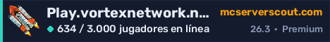 Banner del servidor Play.vortexnetwork.net