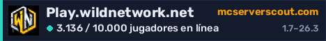 Banner del servidor Play.wildnetwork.net