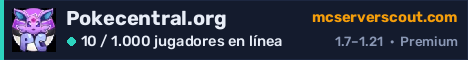 Banner del servidor Pokecentral.org