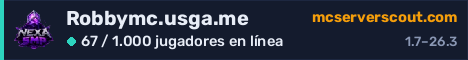 Banner del servidor Robbymc.usga.me