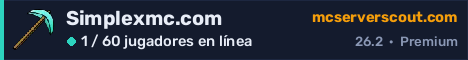 Banner del servidor Simplexmc.com