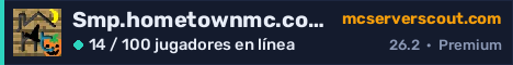 Banner del servidor Smp.hometownmc.com